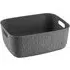 Softex 12.5L Storage Basket - Grey