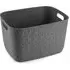 Softex 19L Storage Basket - Grey
