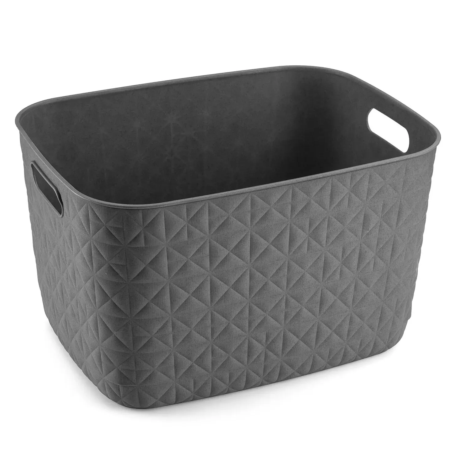 Softex 19L Storage Basket - Grey