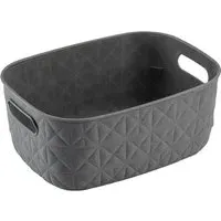 Softex 4L Storage Basket - Grey