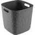 Softex Cube Storage Basket 15L - Grey