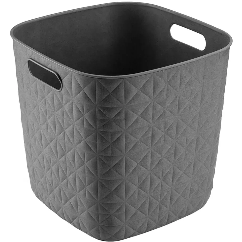 Softex Cube Storage Basket 15L - Grey image
