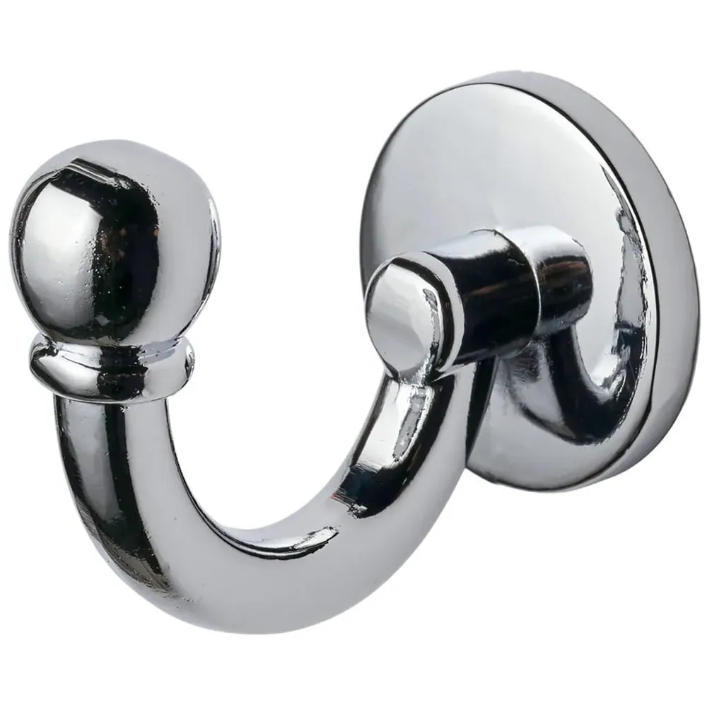Single Ball End Robe Hook - Polished Chrome image
