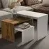 Andro White Oud Nest of Tables Set of 3