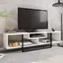 Asal 3 Shelf TV Unit - White, Black