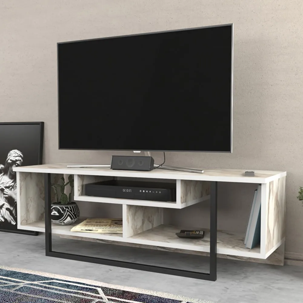 Asal Ephesus Wide TV Unit - Black image