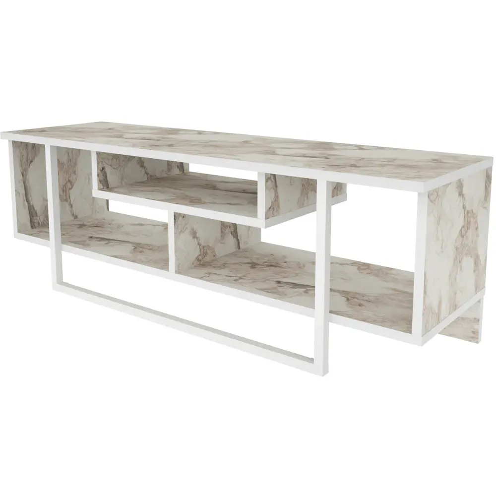 Asal Ephesus Wide TV Unit - White