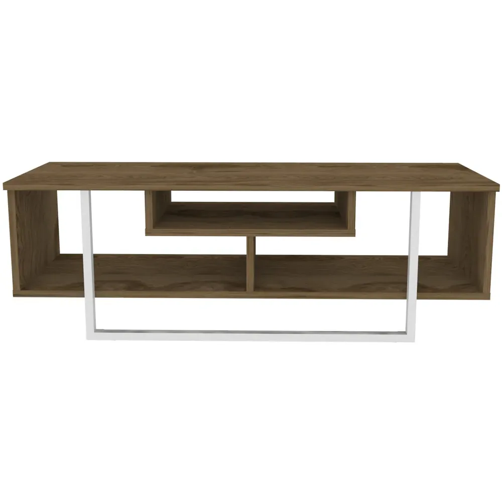 Asal Wide TV Unit - Oak, White