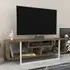 Asal Wide TV Unit - Oak, White