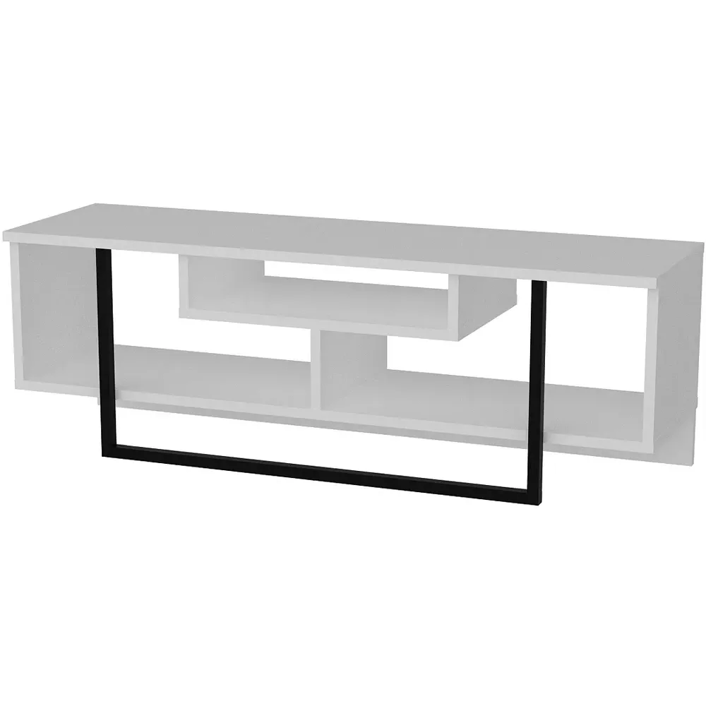Asal Wide TV Unit - White, Black