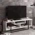 Asal Wide TV Unit - White, Black