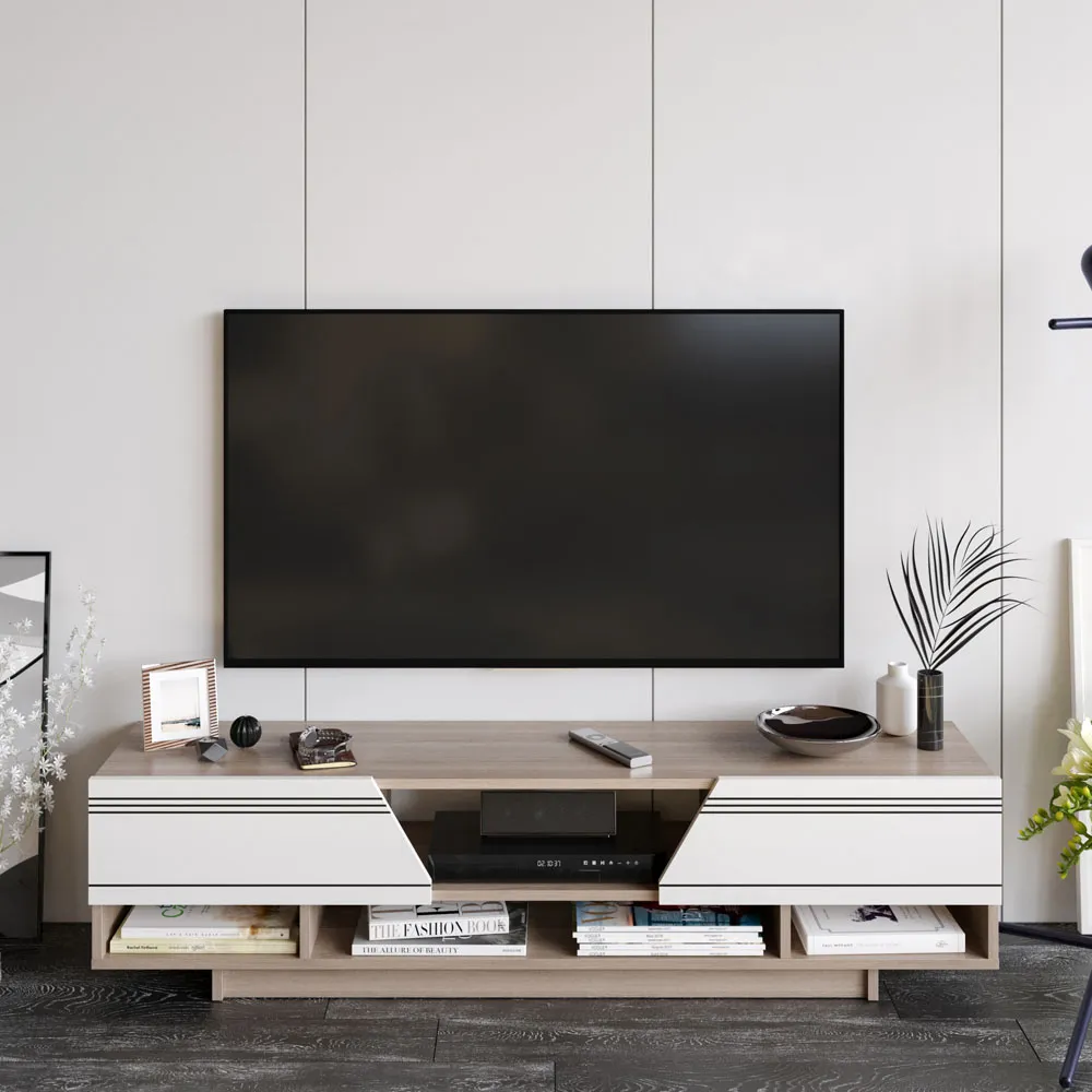 Aspatria TV Unit - White, Cordoba