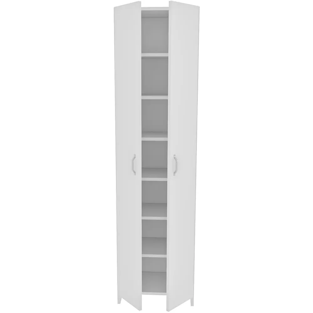 Atlantis 2 Door Cabinet - White