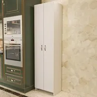 Atlantis 2 Door Cabinet - White
