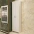 Atlantis 2 Door Cabinet - White