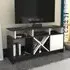 Auburn Single Door TV Unit with Storage - Anthracite