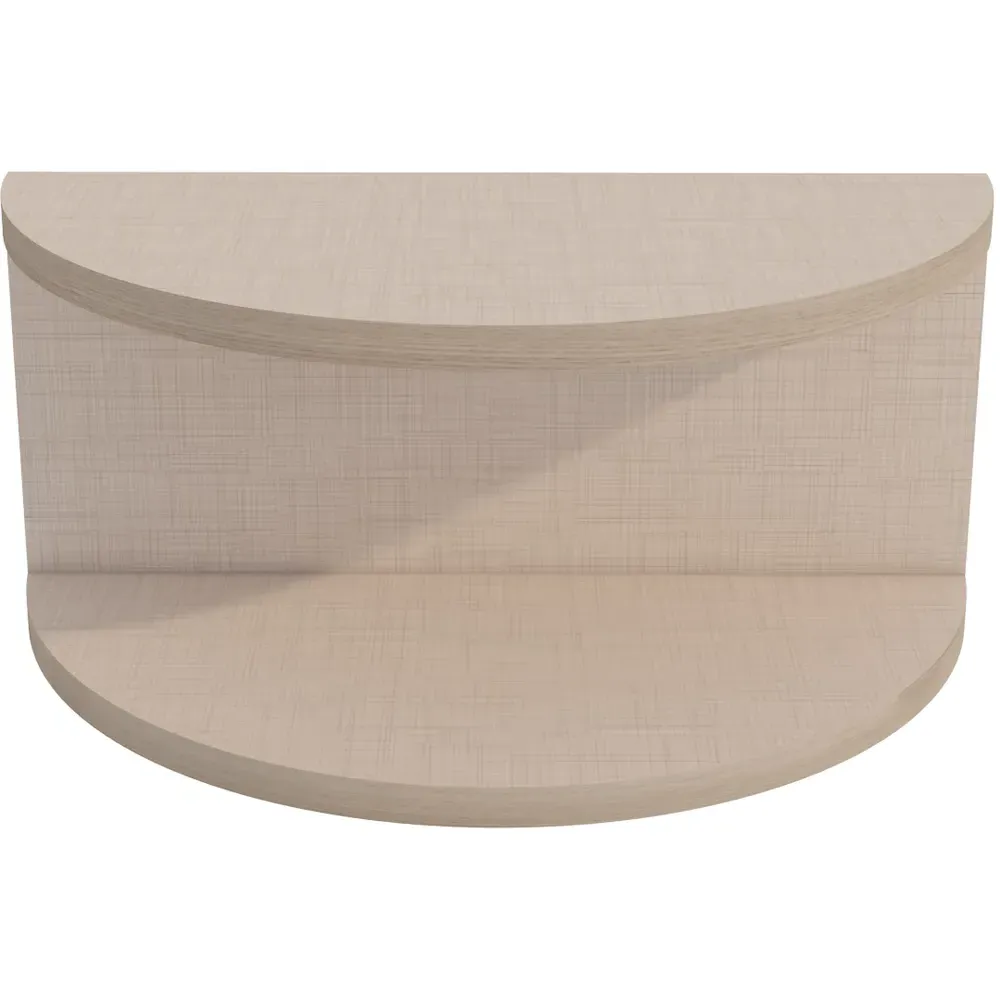 Bella Single Shelf Floating Bedside Table - Cream