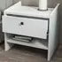Berlin Single Drawer Bedside Table - Hazeran
