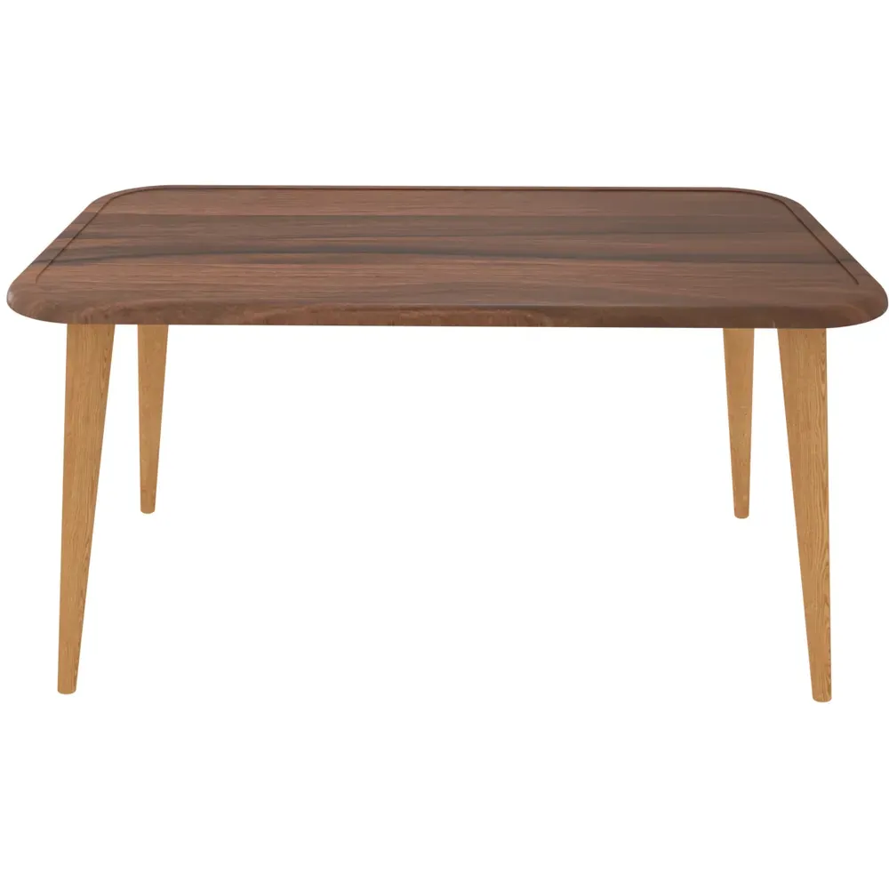 Bohemia Coffee Table with Storage - Black, Walnut