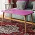 Bohemia Coffee Table with Storage - Pink, Walnut