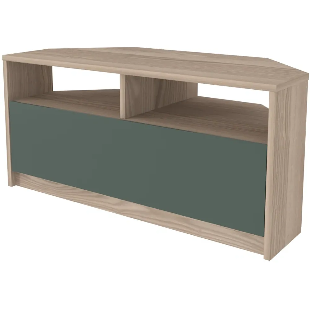 Comero Corner TV Unit with Storage - Cordoba, Silva