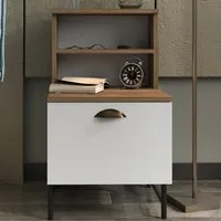 Cressi Nightstand Bedside Table - Multi, Metal