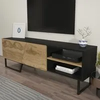 Denasse TV Unit with Storage - Multi, Marble Effect