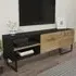 Denasse TV Unit with Storage - Multi, Marble Effect