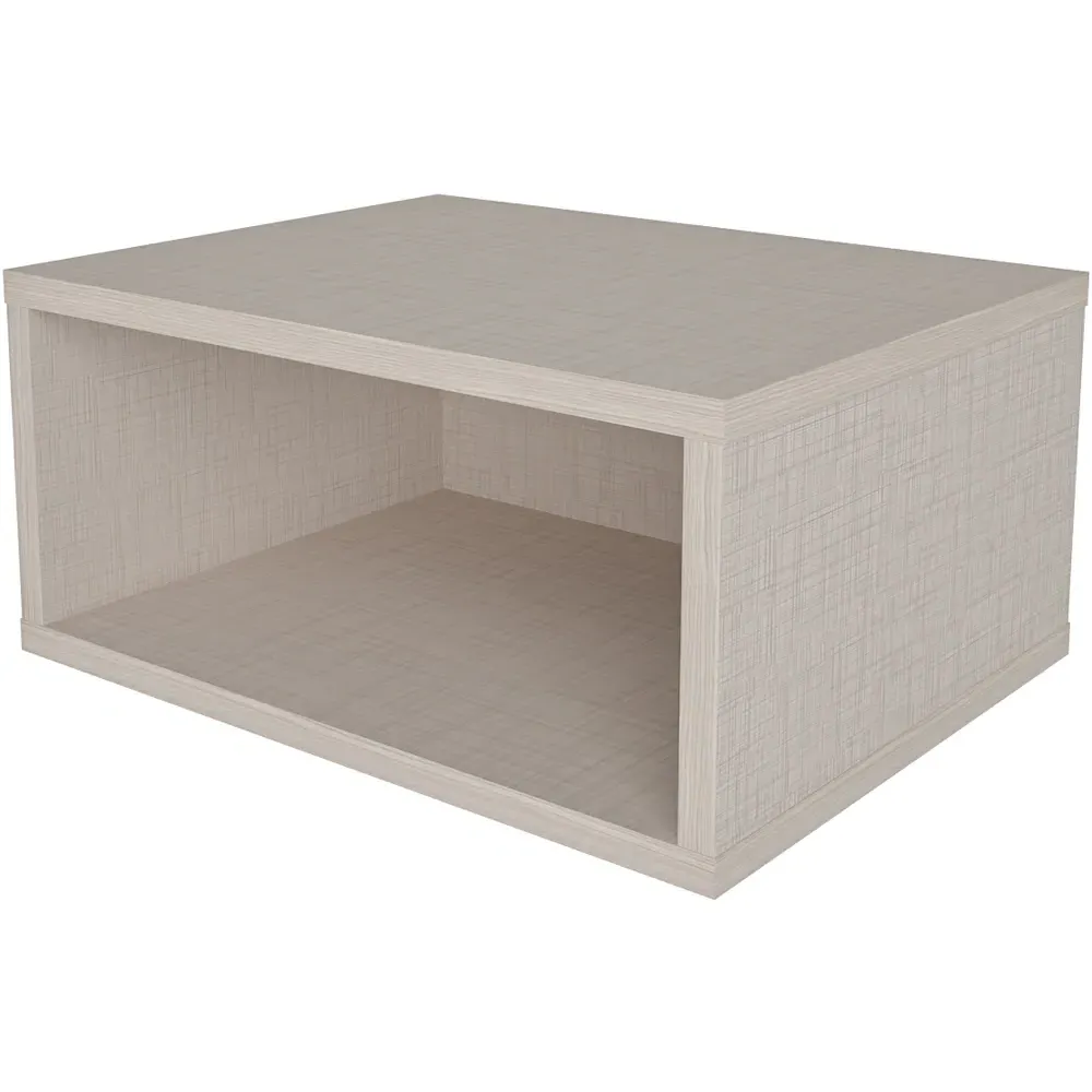 Dora Single Shelf Floating Bedside Table - Cream