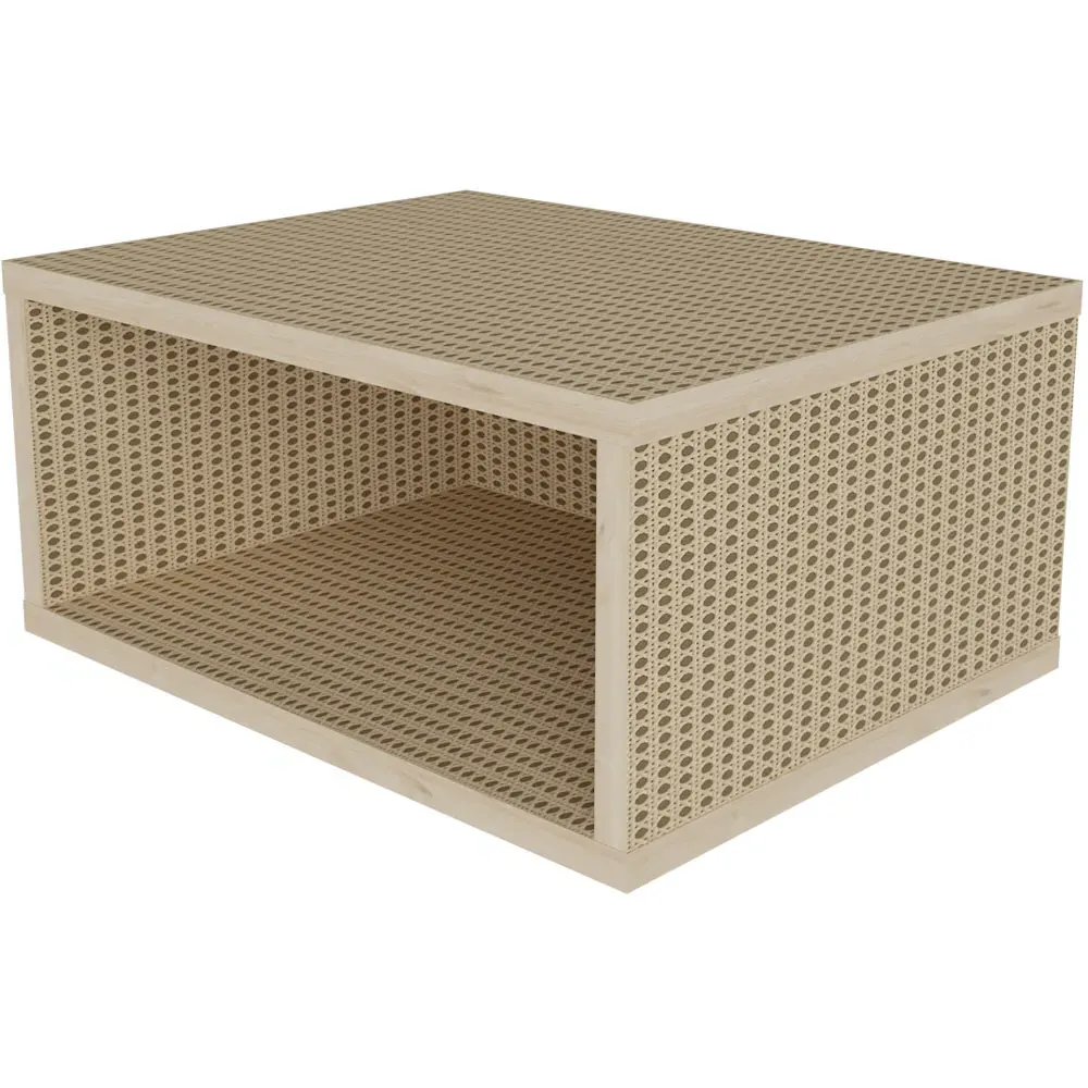 Dora Single Shelf Floating Bedside Table - Yellow