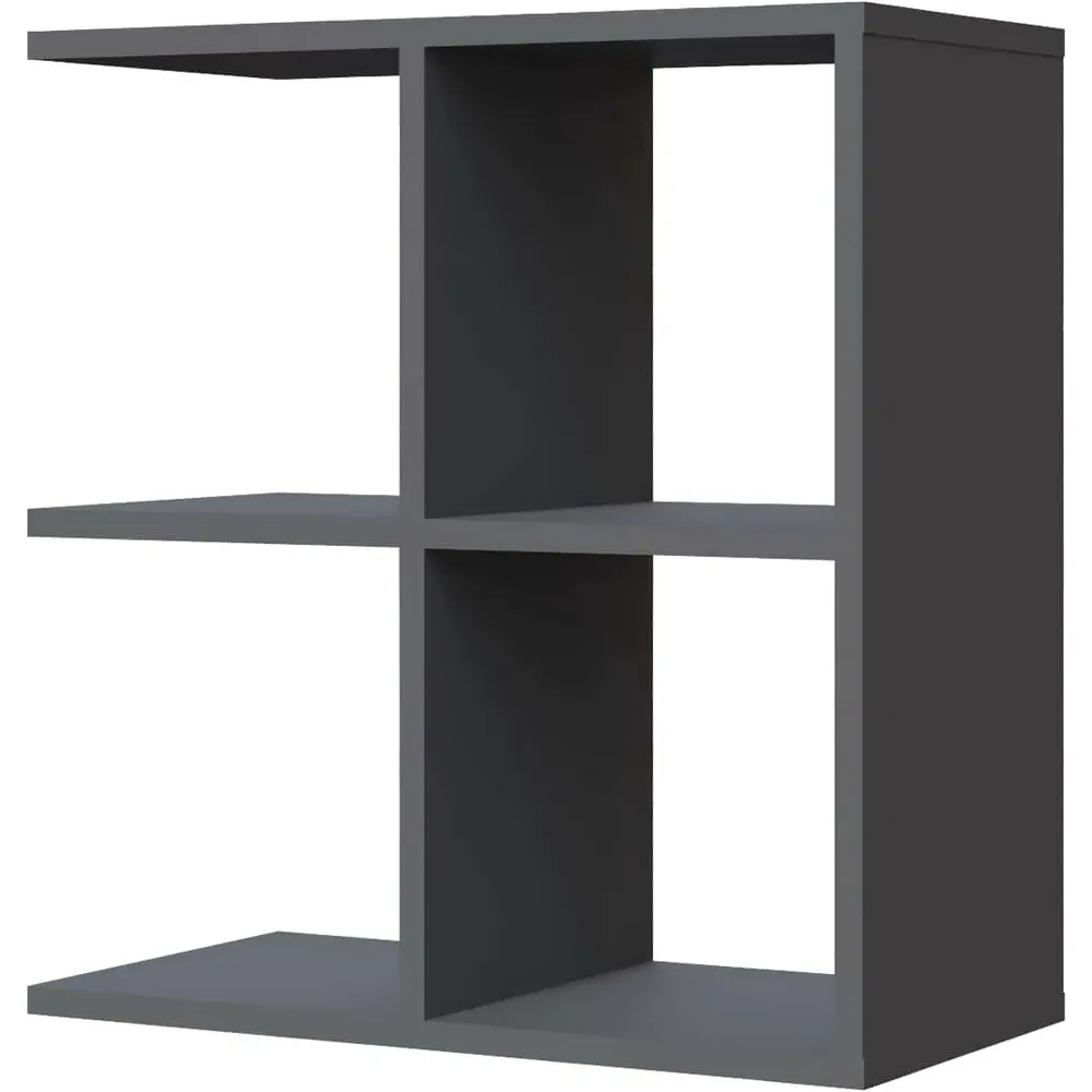 Hamlet 4 Shelf Side Table - Black
