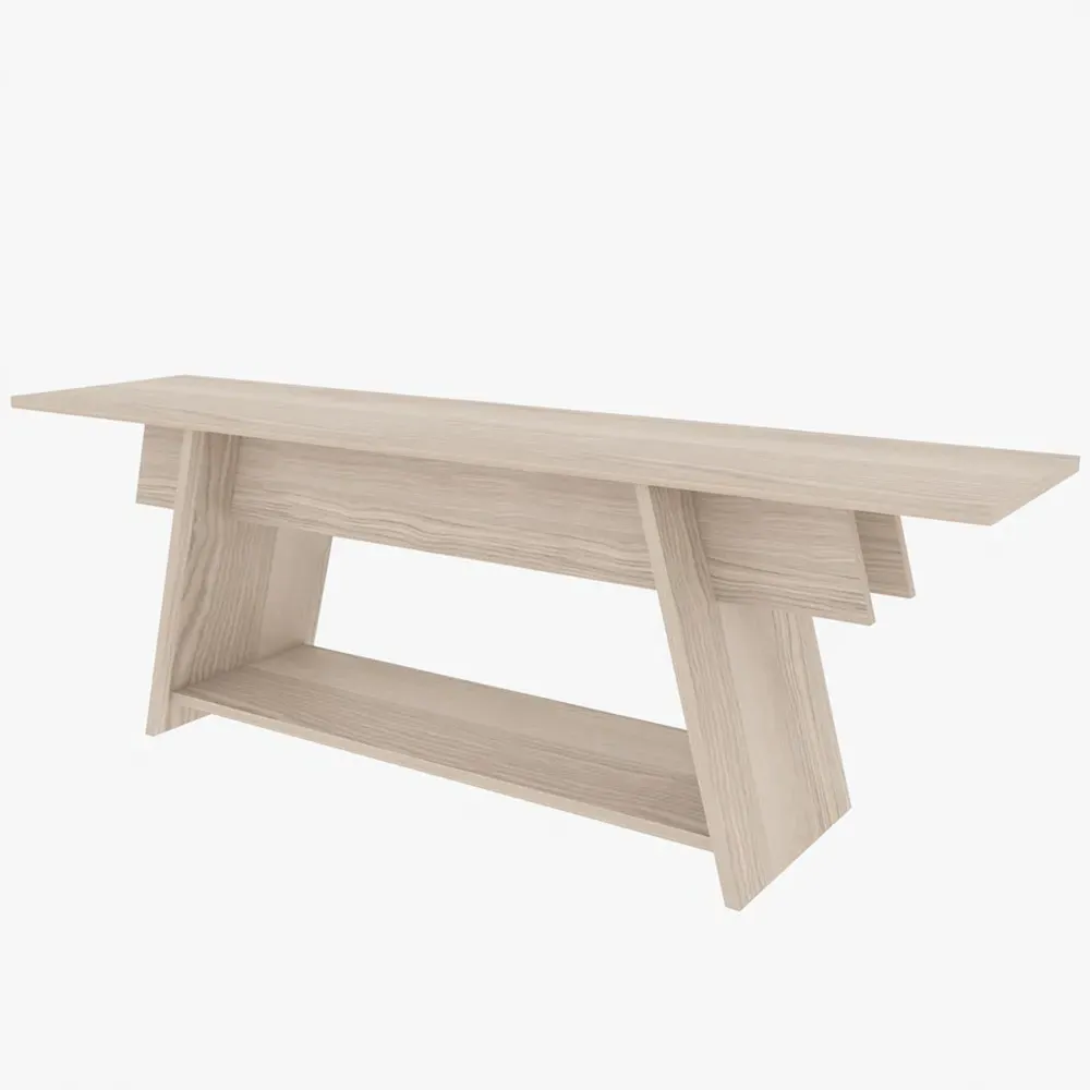 Lanca Single Shelf TV Unit - Grey