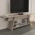 Lanca Single Shelf TV Unit - Grey