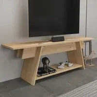 Lanca Single Shelf TV Unit - Yellow