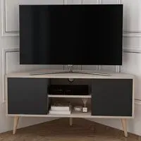 Lesson Corner TV Stand with Storage - Beige