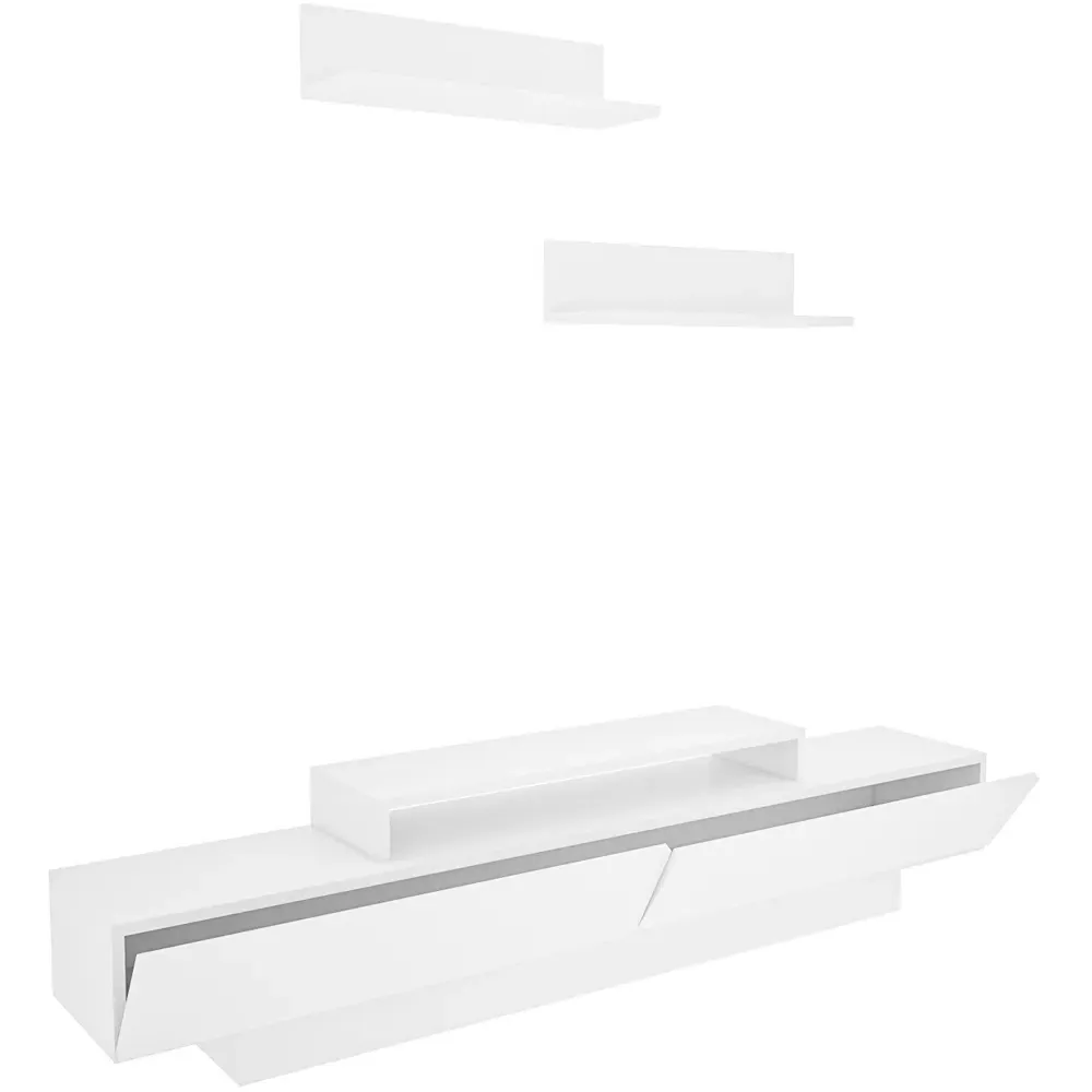 Lusi 2 Door TV Unit - White