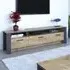 Manhattan 3 Door TV Unit - Multi, Oak