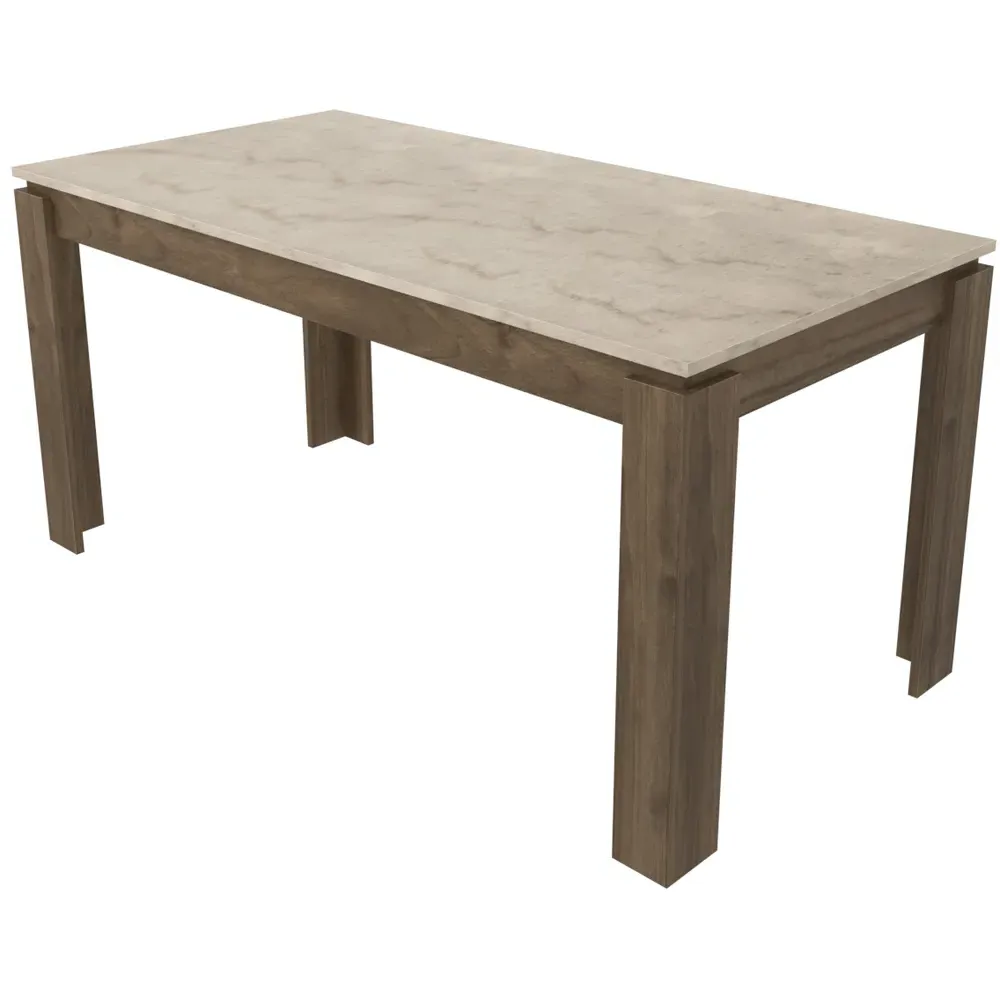 Manhattan 6-Seater Dining Table - Walnut