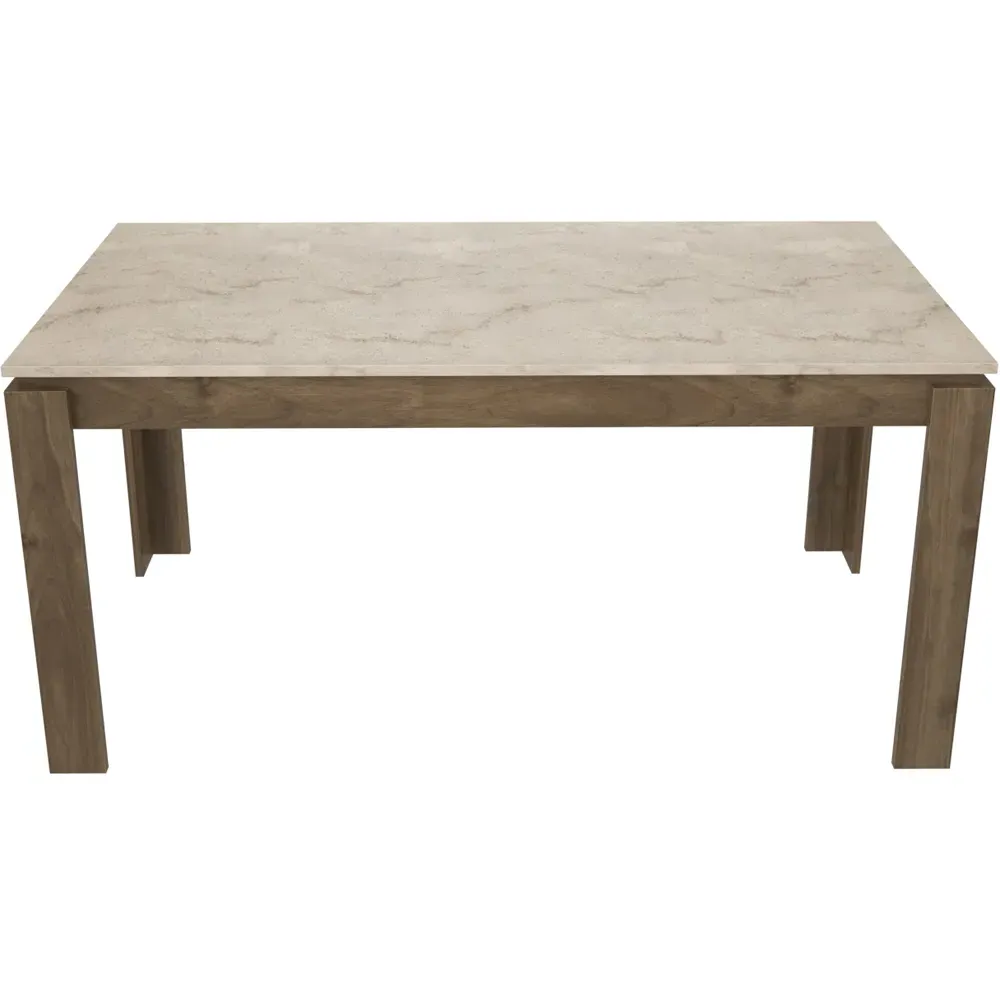 Manhattan 6-Seater Dining Table - Walnut