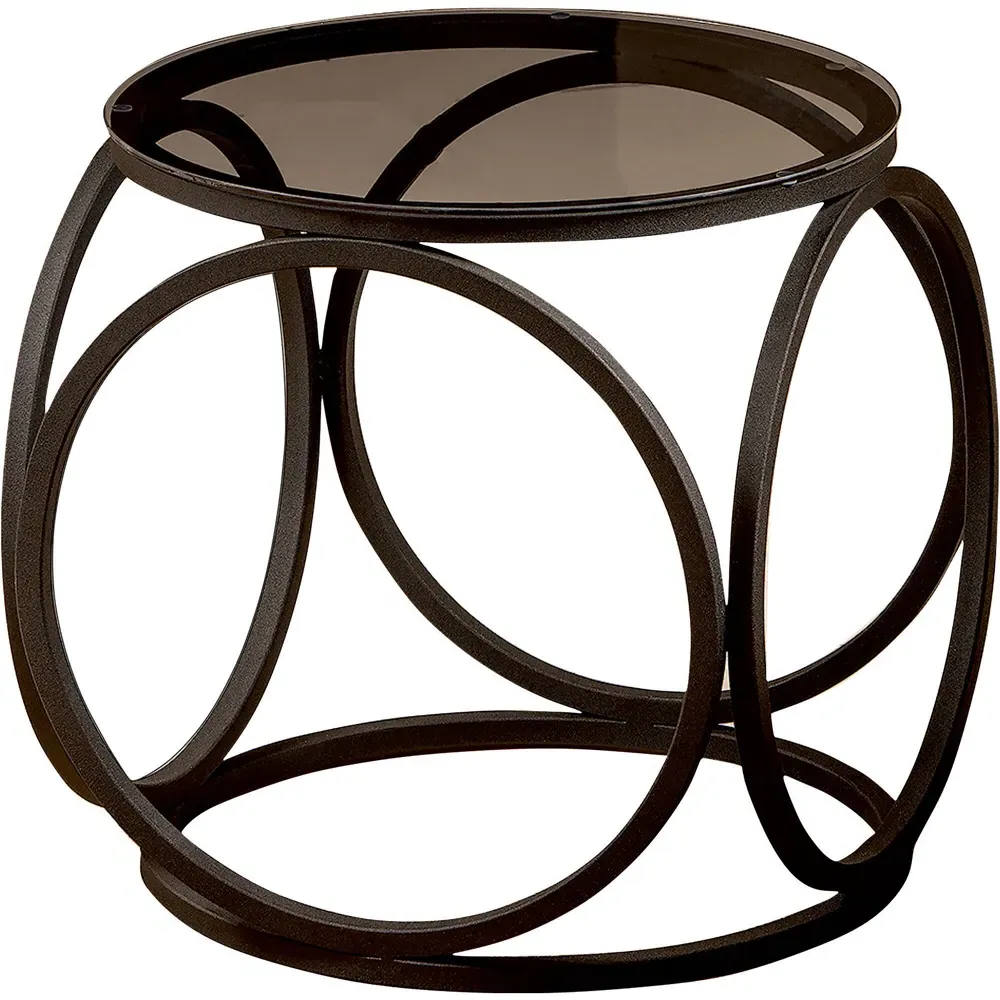 Mimo Glass Coffee Table - Black