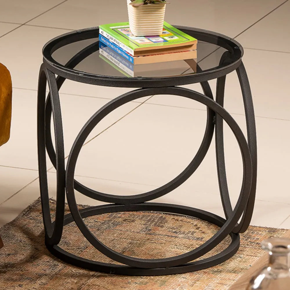 Mimo Glass Coffee Table - Black image