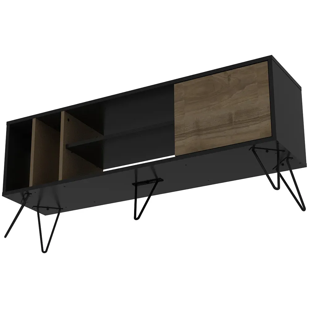 Mistico TV Unit - Black, Walnut