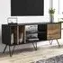 Mistico TV Unit - Black, Walnut