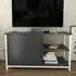 Muskegon TV Unit with Storage - White, Anthracite