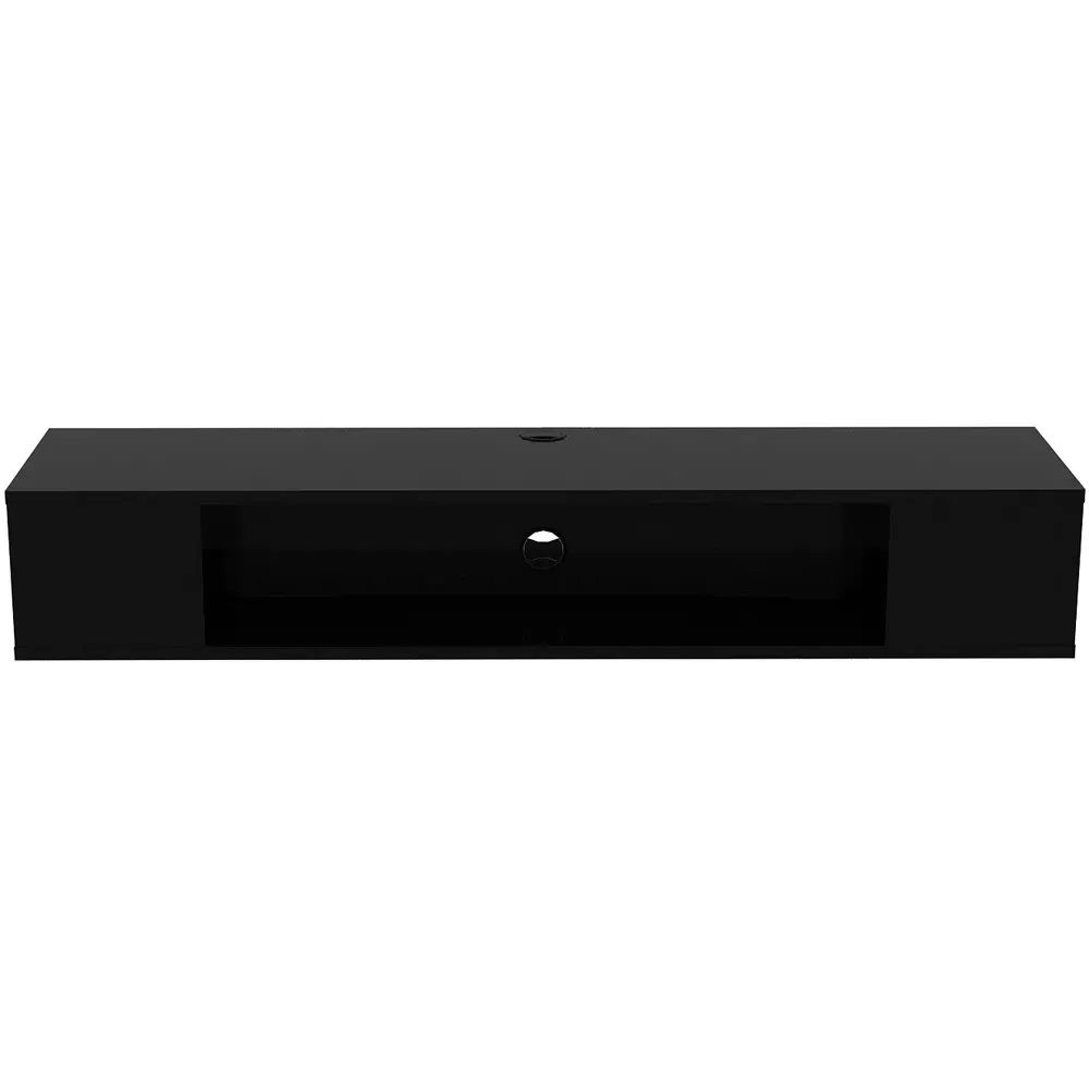 Peti Floating TV Unit with Storage - Black