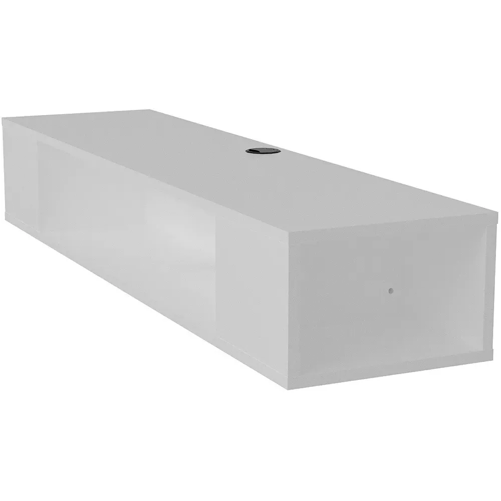 Peti Floating TV Unit with Storage - White