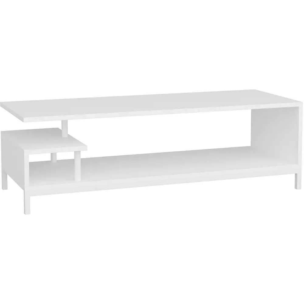 Reilly 2 Shelf TV Unit - White