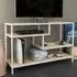 Robins TV Stand with Storage - White, Oak