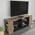 Space 8 Shelf TV Unit - Walnut