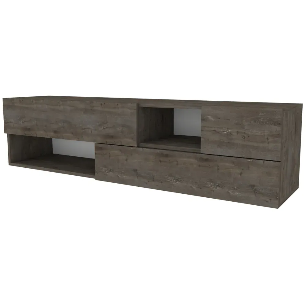 Sunny 3 Door TV Unit with Storage - Wenge